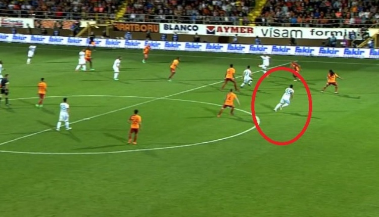 Alanyaspor-Galatasaray maçında Douglas'ın pozisyonu ofsayt mı?