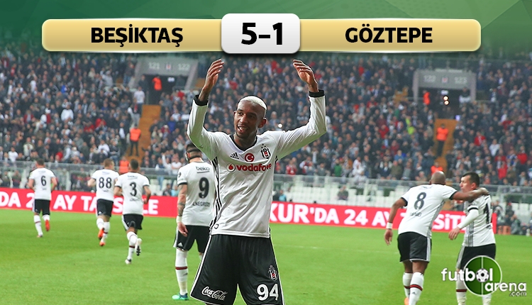 Beşiktaş 5-1 Göztepe maç özeti ve golleri (İZLE)