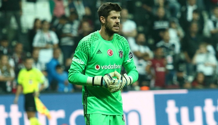Beşiktaş'ın kalecisi Fabri, Süper Lig'in en iyisi oldu
