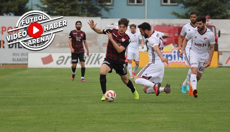 Boluspor 2-0 Elazığspor maçı özeti ve golleri (İZLE)