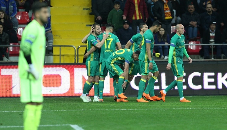 Fenerbahçe'den Kayserispor'a ağır darbe! Tarihte ilk kez