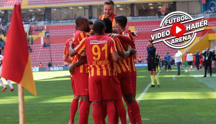 Kayserispor 3-2 Gençlerbirliği maçı özeti ve golleri (İZLE)