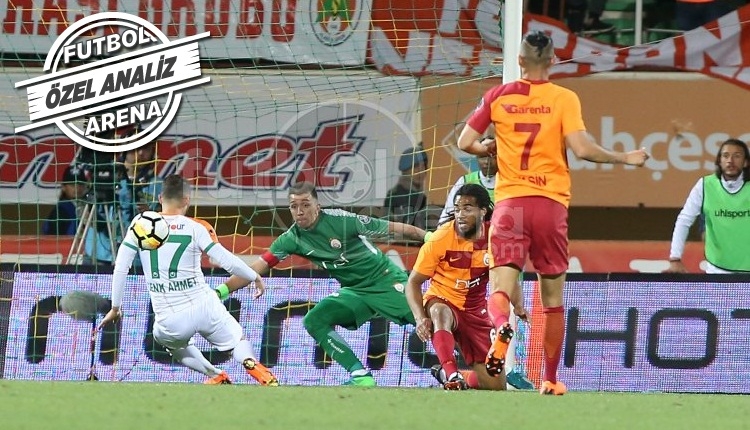 Muslera, Alanyaspor - Galatasaray maçına damga vurdu