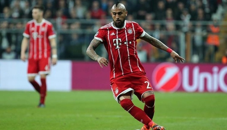 Bayern Münih'te Arturo Vidal, Premier Lig yolunda