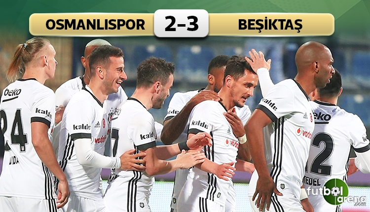 Beşiktaş'tan Ankara'da kritik galibiyet!