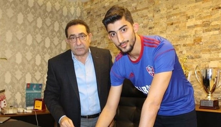 Karabüksporlu Furkan Kaçar'dan beIN Sports canlı yayınında Filistin mesajı