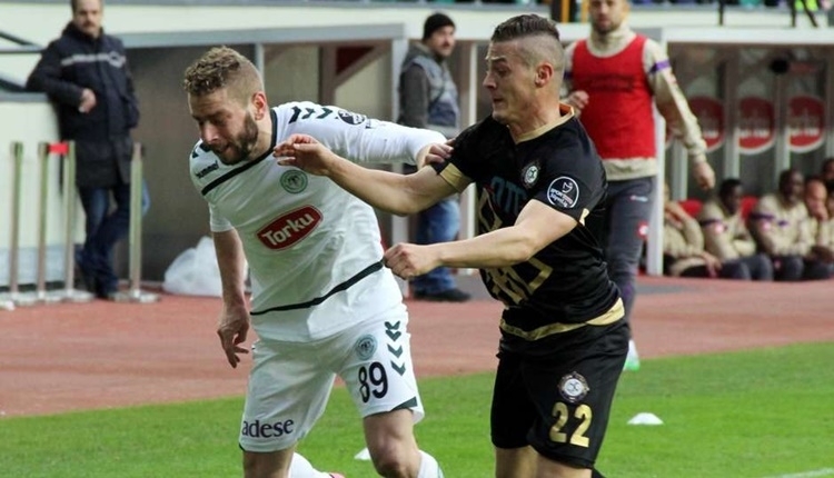 Konyasporun en golcüsü Nejc Skubic
