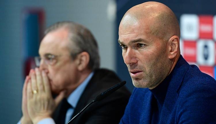 Zinedine Zidane Real Madrid'ten istifa etti!