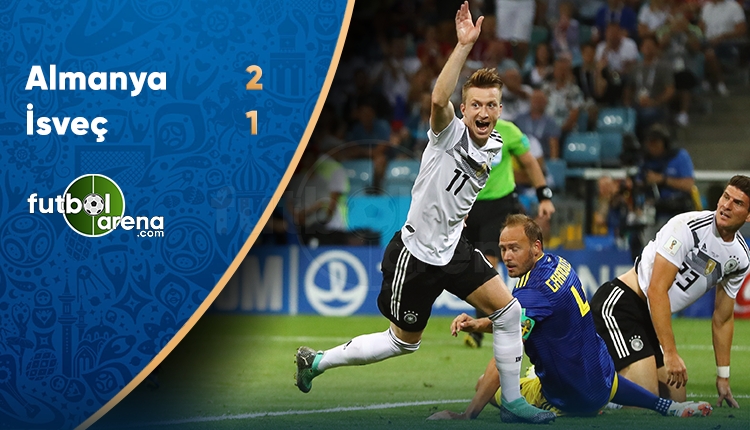 Almanya 2-1 İsveç maç özeti ve golleri (İZLE)