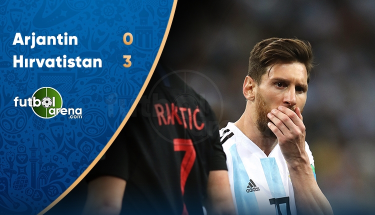 Arjantin 0-3 Hırvatistan maç özeti ve golleri (İZLE)