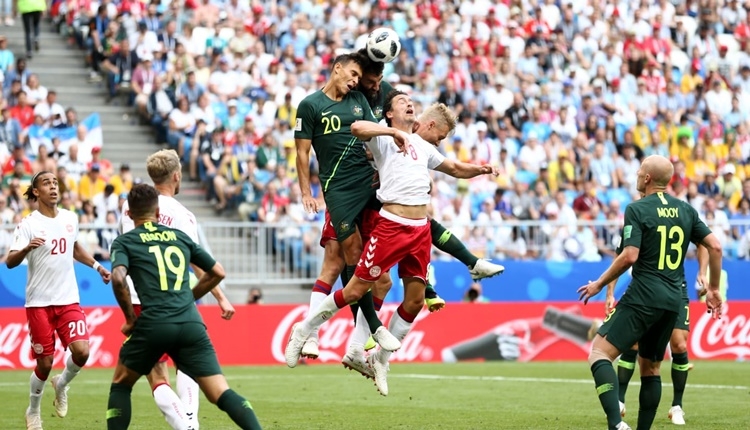Danimarka - 1-1 Avustralya maçın özeti ve golleri (İZLE)