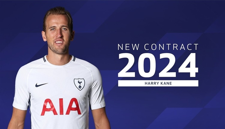 Harry Kane, 2024'e kadar Tottenham'da!