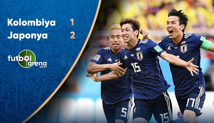 Kolombiya 1-2 Japonya maç özeti ve golleri İZLE