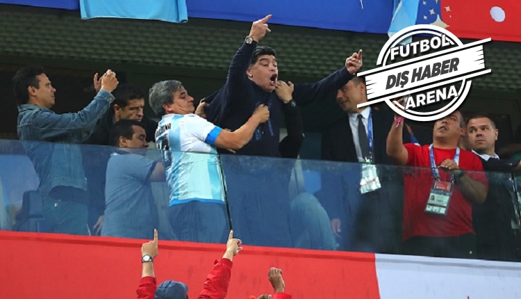 Maradona Arjantin - Nijerya maçı sonrası rahatsızlandı