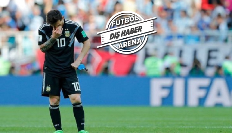 Messi Arjantin - İzlanda maçı sonrası ağladı