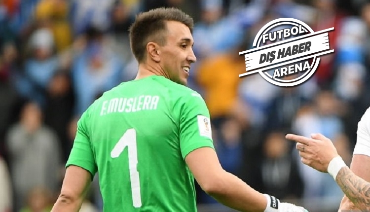 Muslera Dünya Kupası'nda Uruguay adına iddialı