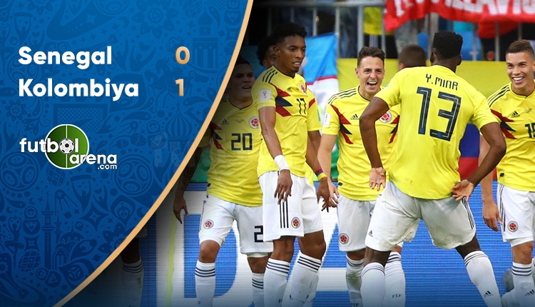 Senegal 0-1 Kolombiya maç özeti ve golleri (İZLE)
