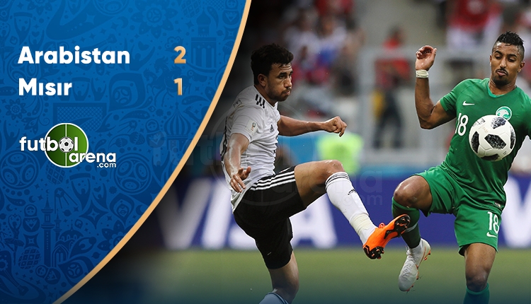 Suudi Arabistan 2-1 Mısır maçı özeti ve golleri (İZLE)