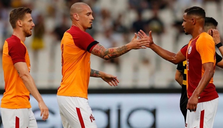AEK 3-2 Galatasaray maç özeti ve golleri (İZLE)