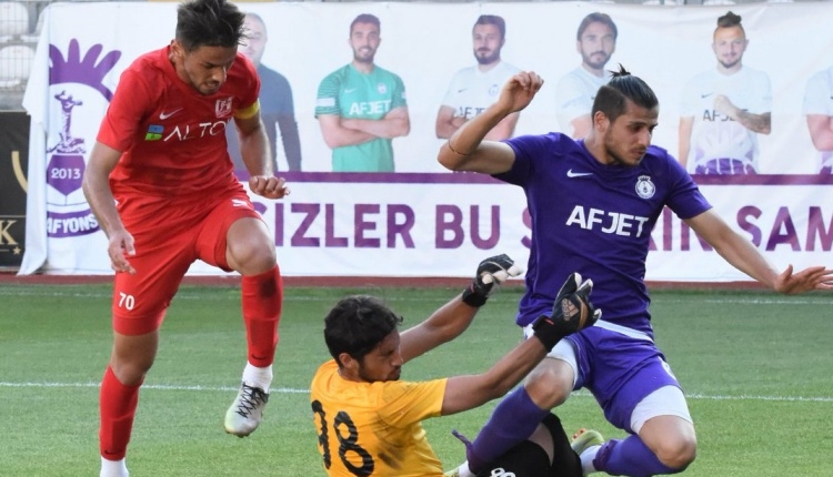 Afjet Afyonspor 5 - 0 Balıkesirspor Baltok maç özeti ve golleri (İZLE)