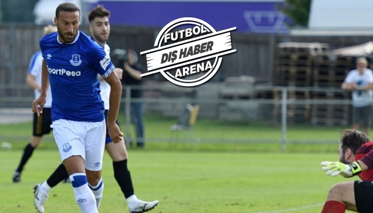 Cenk Tosun Everton - ATV Irdning hazırlık maçında 4 gol attı
