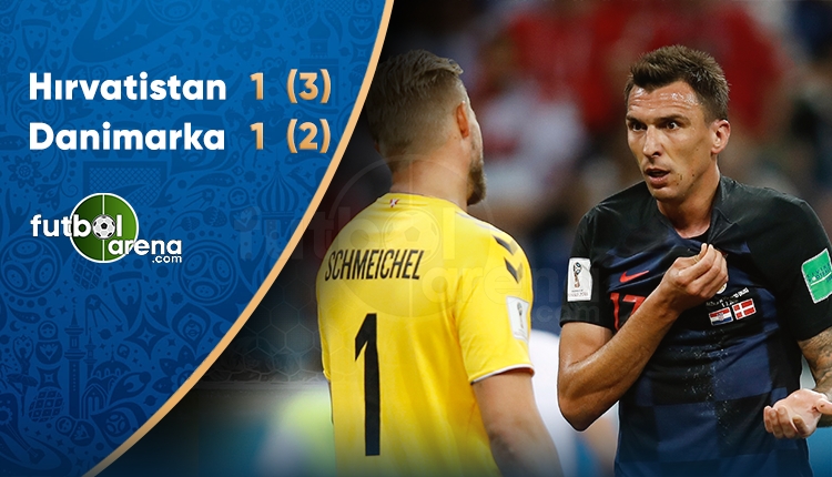 Hırvatistan çeyrek finalde! Hırvatistan 3-2 Danimarka maç özeti ve golleri (İZLE)