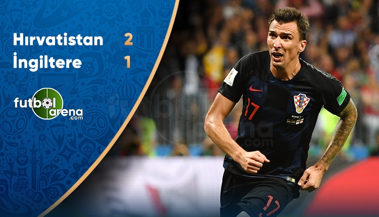 Hırvatistan Finalde! Hırvatistan 2-1 İngiltere maç özeti ve golleri (İZLE)