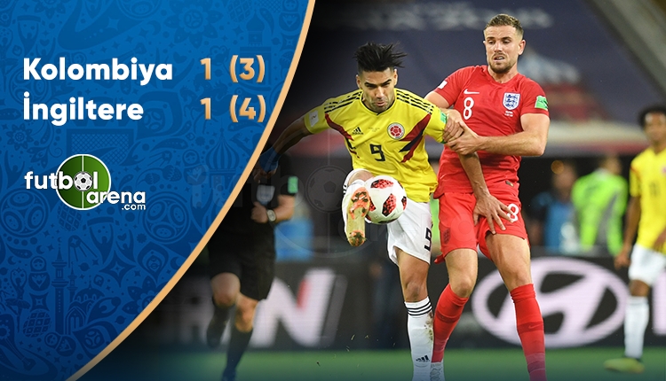 Kolombiya 3-4 İngiltere maç özeti ve golleri (İZLE)