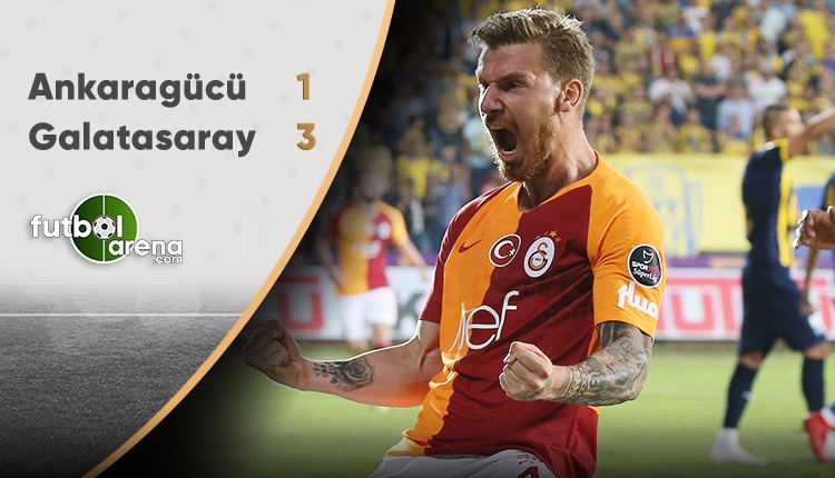 Galatasaray'dan Ankara'da lige 3 puanlı başlangıç