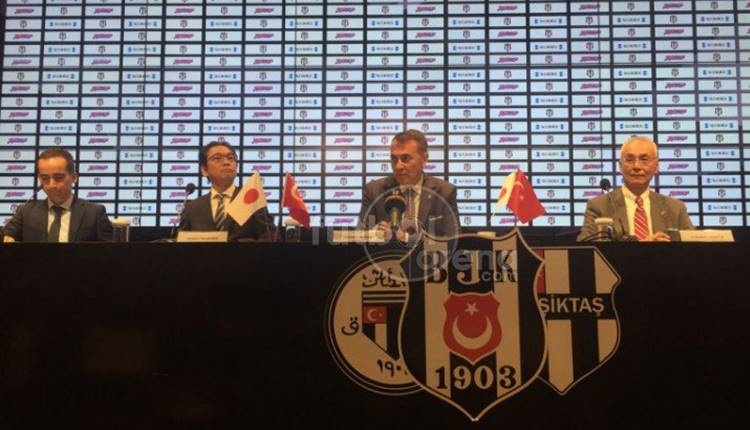 Beşiktaş, Japon Mainchi Sponichi firmasıyla sponsorluk anlaşması imzaladı