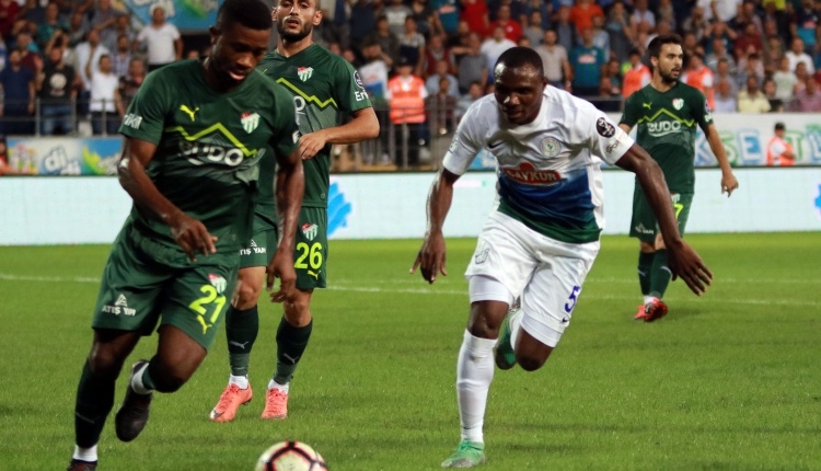 Çaykur Rizespor 1-1 Bursaspor maç özeti ve golleri (İZLE)