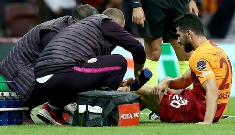 Galatasaray'da Emre Akbaba ameliyat oldu