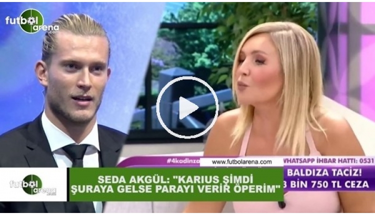 Seda Akgül'ün Karius'a öpücük videosu İZLE (Seda Akgül kimdir, kaç yaşında, evli mi?)