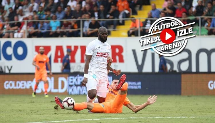 Alanyaspor 0-1 Antalyaspor maçı özeti ve golü (İZLE)