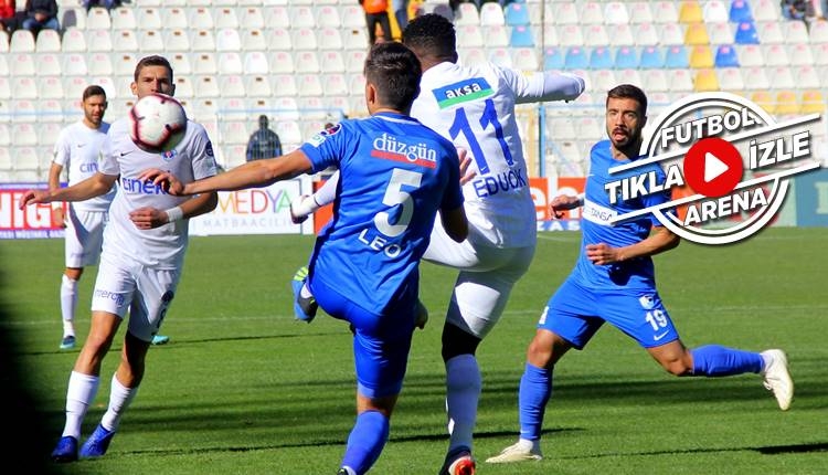 Erzurumspor 1-1 Kasımpaşa maçı özeti ve golleri (İZLE)