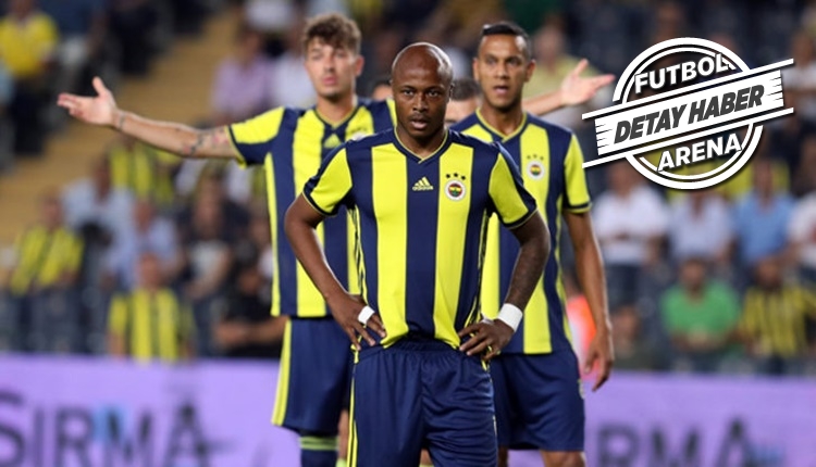 Fenerbahçe'de atılan goller dağıldı! Sadece Andre Ayew