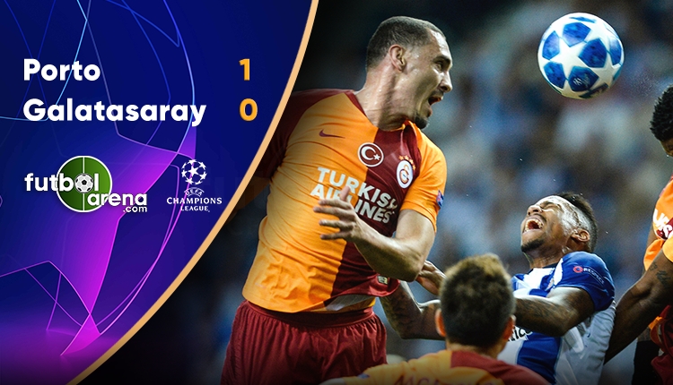Porto 1 - 0 Galatasaray maçın özeti ve golleri (İZLE)