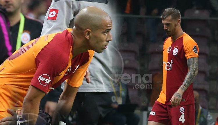 Galatasaray'da Fernando, Serdar Aziz ve Feghouli şoku
