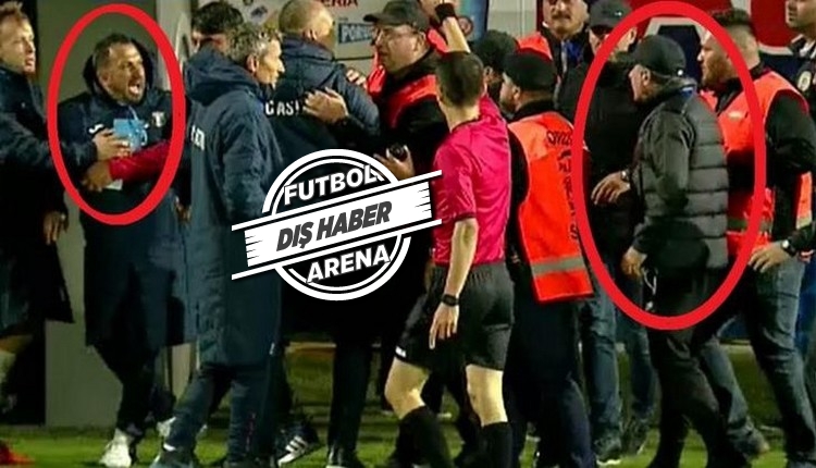 Gheorghe Hagi, Türk antrenörle kavga etti