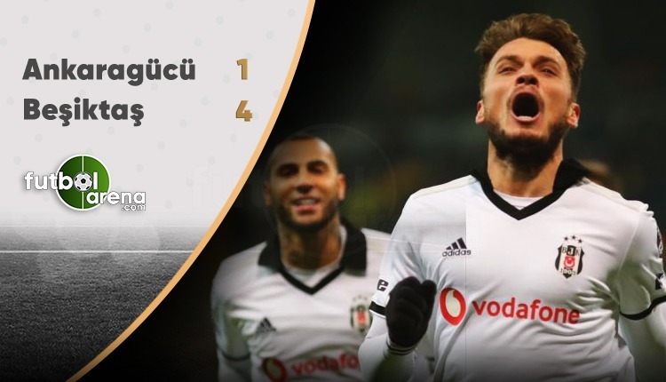 Beşiktaş, Kayseri'de Ankaragücü'nü rahat geçti