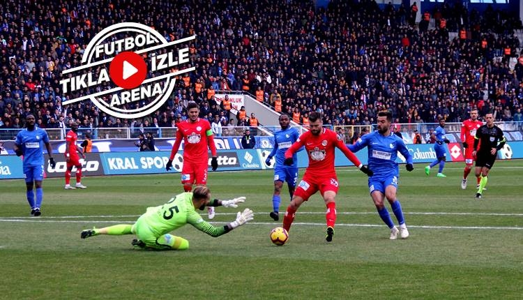 Erzurumspor 1-0 Antalyaspor maçı özeti ve golü (İZLE)
