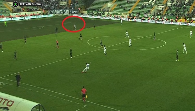 Erzurumspor'un 90+'da iptal edilen golü! VAR sistemi