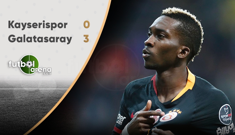 Galatasaray deplasmanda Kayserispor'u farklı geçti!