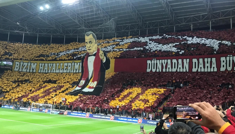 Galatasaray koreografisi İZLE (Galatasaray Fenerbahçe koreografi İZLE)