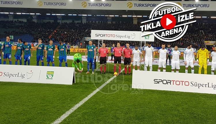 Rizespor 1-1 Ankaragücü maçı özeti ve golleri (İZLE)