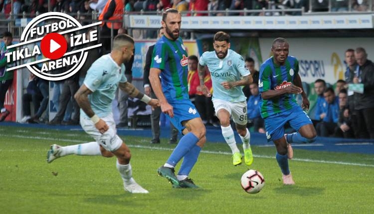 Rizespor 1-2 Başakşehir maçı özeti ve golleri (İZLE)