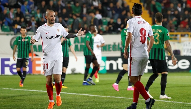 Sevilla, Akhisarspor maçında suç işledi