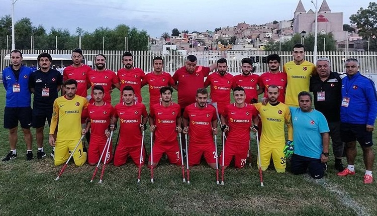 Türkiye Ampute Milli Takımı, Dünya Kupası'nda finale yükseldi
