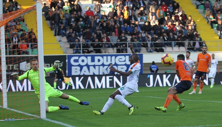 Aytemiz Alanyaspor 1-1 Medipol Başakşehir maç özeti ve golleri izle