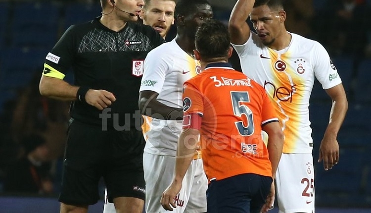 Başakşehir - Galatasaray maçında Emre Belözoğlu, Fernando gerginliği
